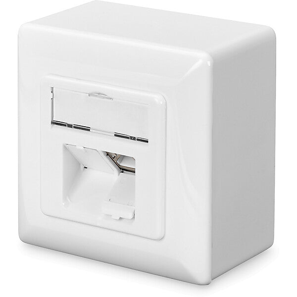 DIGITUS Datendose 2f. Kat.6 RAL 9010 DN-9006-N
